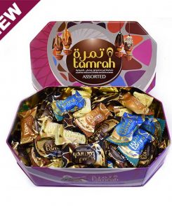 Tamrah Assorted Chocolate Dates Tin box (700g)